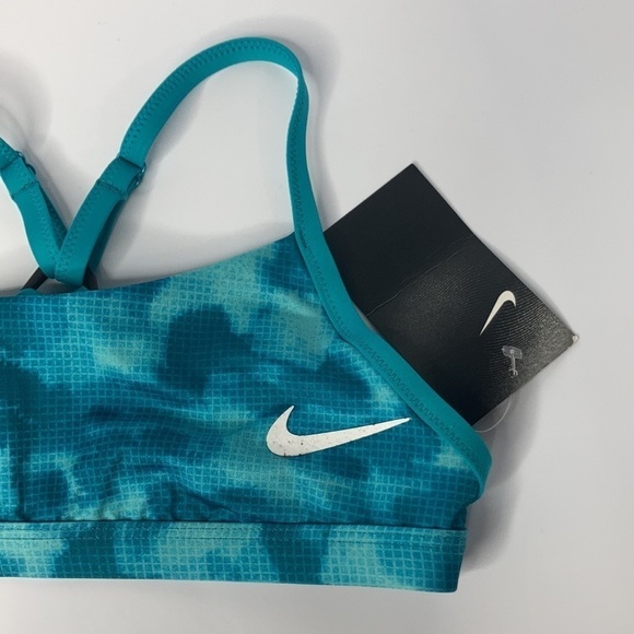 NWT Nike stretch cross back Strappy adjustable bra size XS - Picture 4 of 8